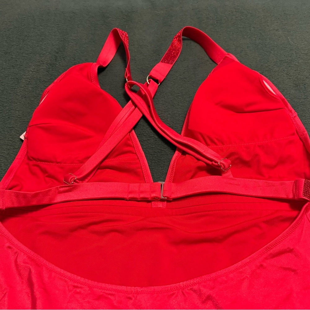 Victoria’s Secret Shine Strap Plunge One-Piece Swimsuit - Picture 6 of 12